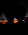 Picture Title - silouetted baloons