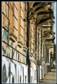 Picture Title - Striped facades along the road