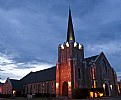 Picture Title - red brick church