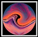 Picture Title - Wavy Cosmic Abstract