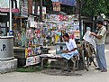 Picture Title - Morning Kiosk in a small town