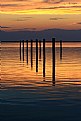 Picture Title - Sunset & Pier Poles