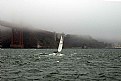 Picture Title - Golden Gate Bridge Foggy Day