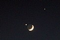 Picture Title - half-Moon & Venus