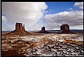 Picture Title - Snow in Monument Valley