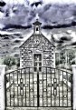 Picture Title - church gate (paintwork)