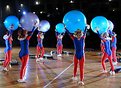 Picture Title - Red and blue gymnastics