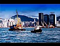 Picture Title - Hong Kong harbour 1986