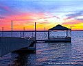 Picture Title - " Gazebo In  Sunset "