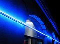 Picture Title - Blue line night
