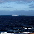 Picture Title - Ship & Blue Ocean