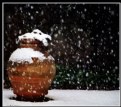 Picture Title - Ancient ceramic in snow