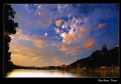 Picture Title - Sunset at Vltava