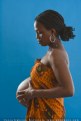 Picture Title - Maternity on Blue
