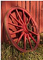 Picture Title - Red Wagon Wheel