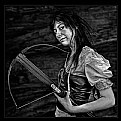 Picture Title - The woman with a crossbow 