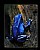 Blue Poison Dart Frog (Dendrobates azureus)