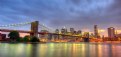 Picture Title - Blue hour at Brooklyn Bridge