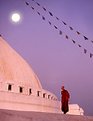 Picture Title - Moonrise over Bodhnath