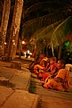 Picture Title - Young monks at evening prayer