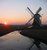 Sunset and Watermill