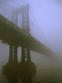 Picture Title - Manhattan bridge in fog
