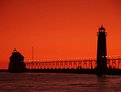 Picture Title - Sunset at Grand Haven Pier