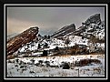 Picture Title - Snow at Red Rocks