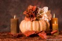 Picture Title - PUMPKIN AND CANDLES
