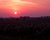 sunset in farmland