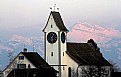 Picture Title - Church and Mountain