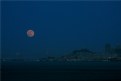 Picture Title - Monster Moon Rise over san francisco