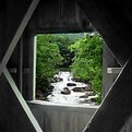 Picture Title - View From The Covered Bridge Window