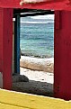 Picture Title - The Sea Through an Abandoned Doorway