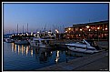 Picture Title - night  falling at the marina...