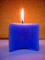 Picture Title - Just a blue candle