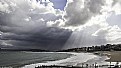 Haz de luz sobre la playa - Beams of light on the beach