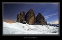 Picture Title - Tre Cime by night 01