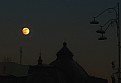 Picture Title - the moon and the city