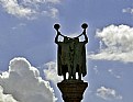 Picture Title - Clouds & Statue