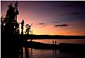 Picture Title - Yellowstone Lake Silhouettes