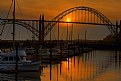 Newport Bridge Sunset