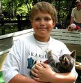 Picture Title - Boy with the cat