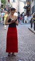 Picture Title - Girl reading in the street, Rue Mouffetard, Paris