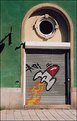 Picture Title - Street art :: Rocket Boy takes off!