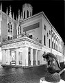 Picture Title - Pedrocchi by Night, with statue