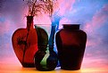 Picture Title - Vases at Sunset