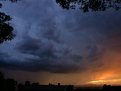 Picture Title - Very special sunset with a thunderstorm approaching.