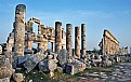 Picture Title - Ruins & Blue Sky