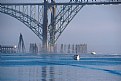 Picture Title - Fishing Boat Under Yaquina Bridge